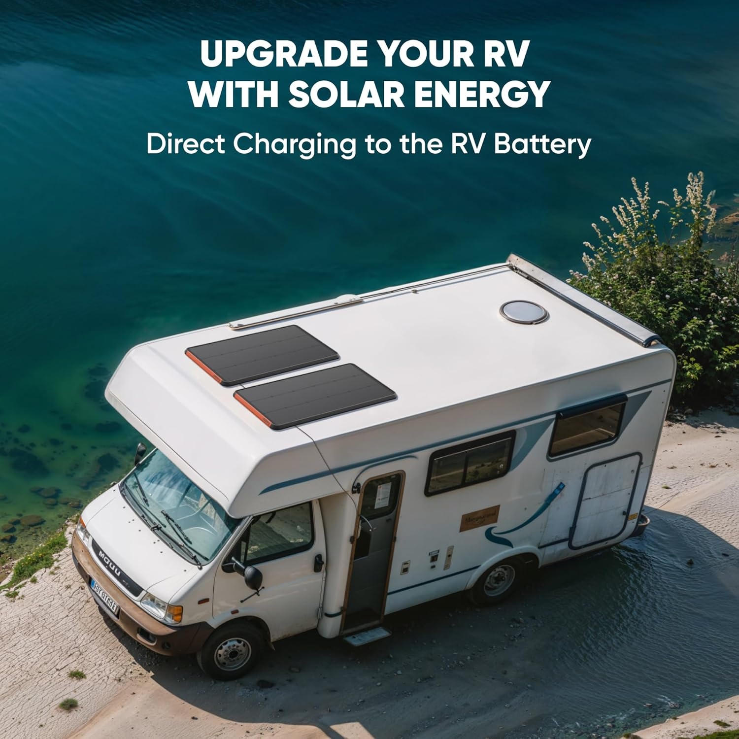 image:imageJackery SolarSaga 100 Prime Bifacial DIY Solar Panel 100W Portable Solar Charger Featuring 25 Conversion Efficiency IP68 Waterproof Solar Generator Vans Roofs Balconies RV OffGrid Cabins100W Prime