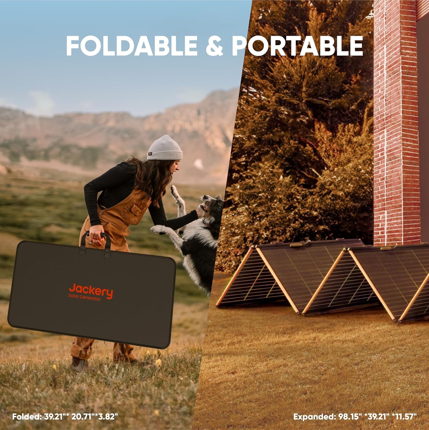 image:imageJackery SolarSaga 500X Solar Panels 500W Power Output 25 High Bifacial Conversion Efficiency Compatible with Explorer 5000 PlusIP68 Rated for Outdoor CampingRVsand OffGrid Living
