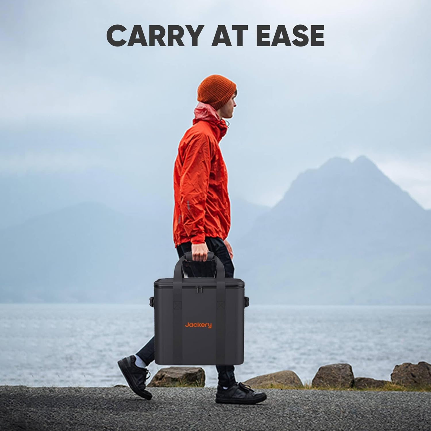 image:imageJackery Carrying Case Bag L Size for Explorer 1000 Plus15001500 Pro2000 Pro Plus Portable Power Station Black Power Station Not IncludedL