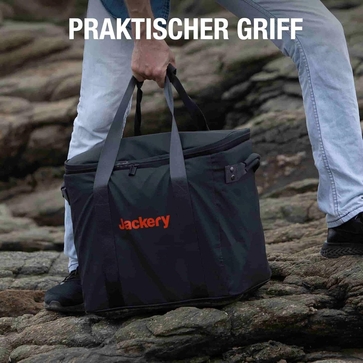 image:imageJackery Carrying Case Bag L Size for Explorer 1000 Plus15001500 Pro2000 Pro Plus Portable Power Station Black Power Station Not IncludedL