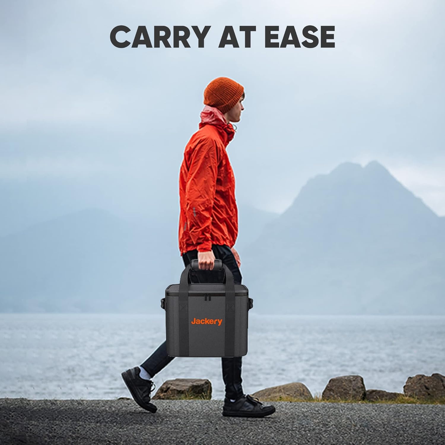 image:imageJackery Carrying Case Bag L Size for Explorer 1000 Plus15001500 Pro2000 Pro Plus Portable Power Station Black Power Station Not IncludedM