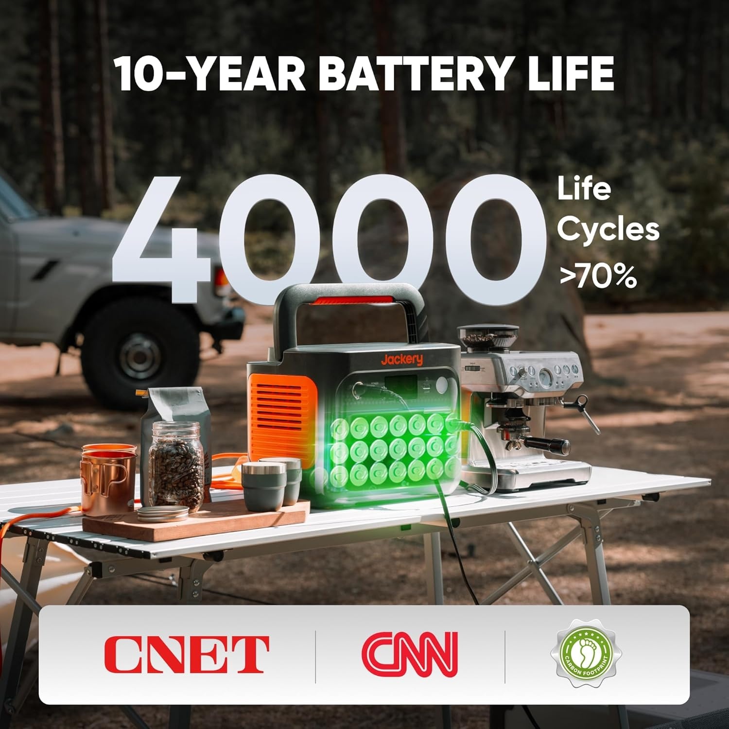 image:imageJackery Explorer 1000 v2 Portable Power Station1070Wh LiFePO4 Battery1500W AC100W USBC Output 1 Hr Fast Charge Solar Generator for CampingEmergency RV OffGrid LivingSolar Panel OptionalE1000v2Carrying Bag