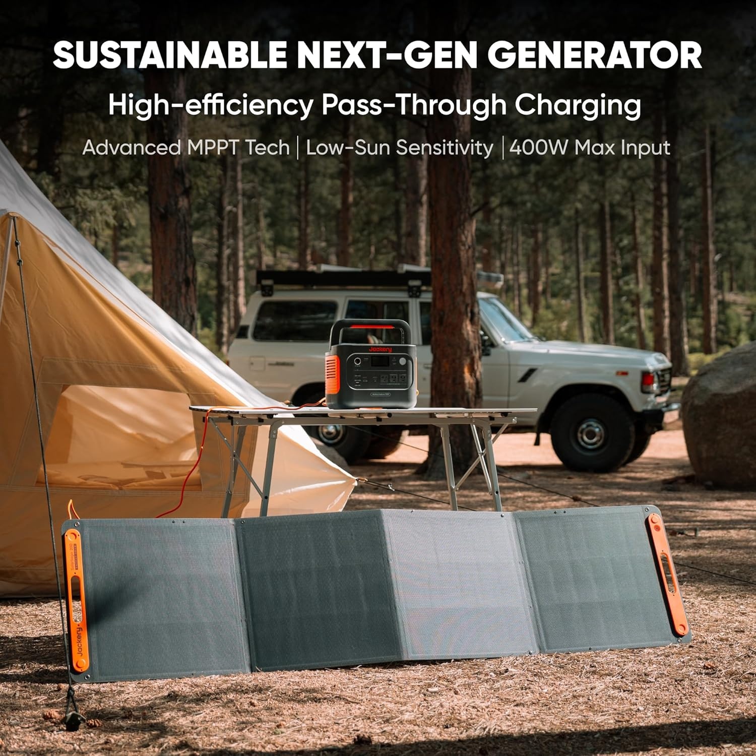 image:imageJackery Explorer 1000 v2 Portable Power Station1070Wh LiFePO4 Battery1500W AC100W USBC Output 1 Hr Fast Charge Solar Generator for CampingEmergency RV OffGrid LivingSolar Panel OptionalE1000v2Carrying Bag