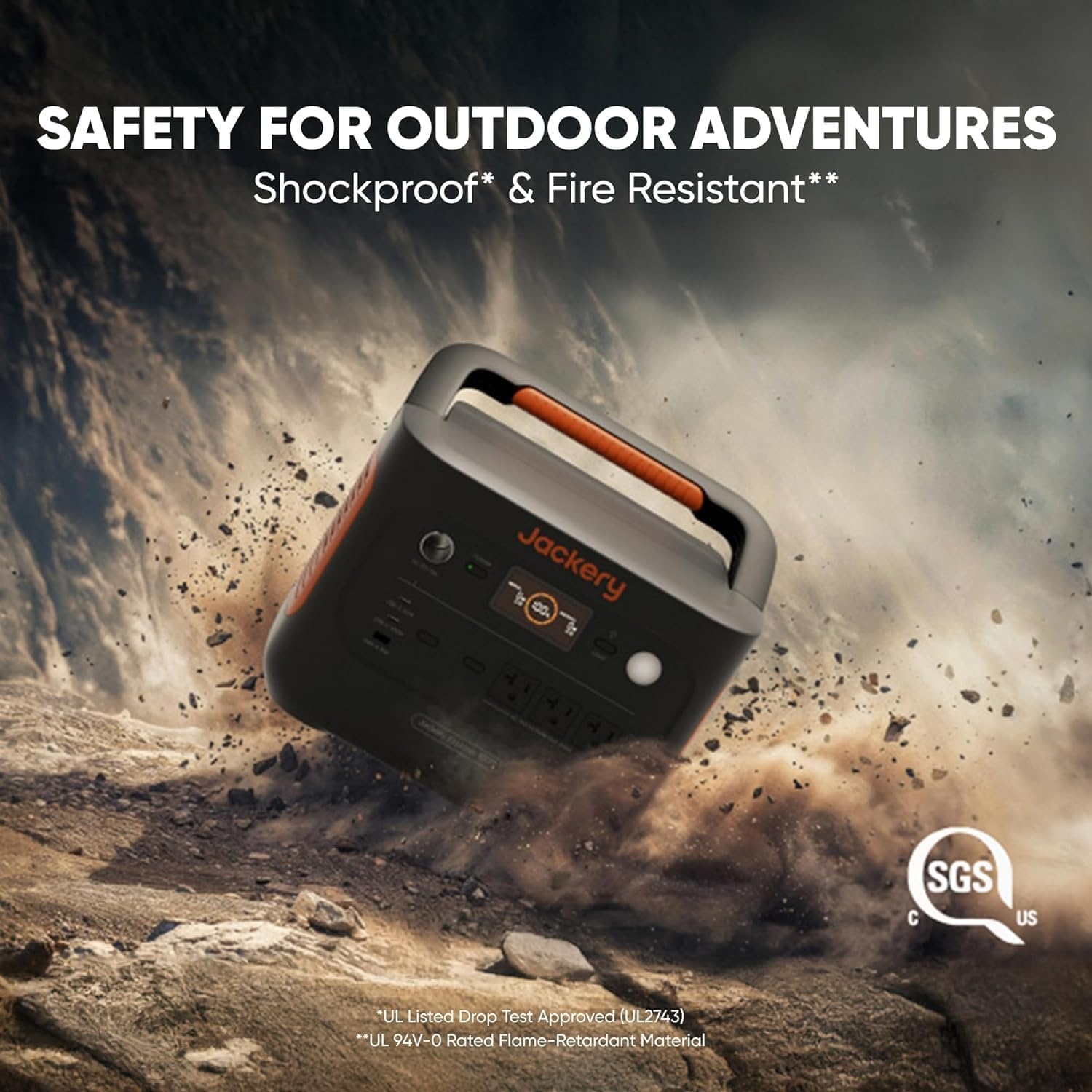 image:imageJackery Explorer 1000 v2 Portable Power Station1070Wh LiFePO4 Battery1500W AC100W USBC Output 1 Hr Fast Charge Solar Generator for CampingEmergency RV OffGrid LivingSolar Panel OptionalE1000v2102W Fast Charger