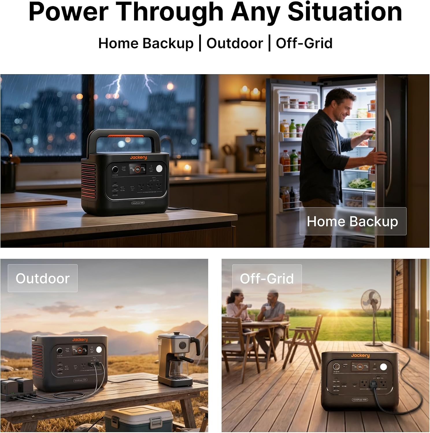 image:imageJackery Explorer 1000 v2 Portable Power Station1070Wh LiFePO4 Battery1500W AC100W USBC Output 1 Hr Fast Charge Solar Generator for CampingEmergency RV OffGrid LivingSolar Panel OptionalHP1000v2