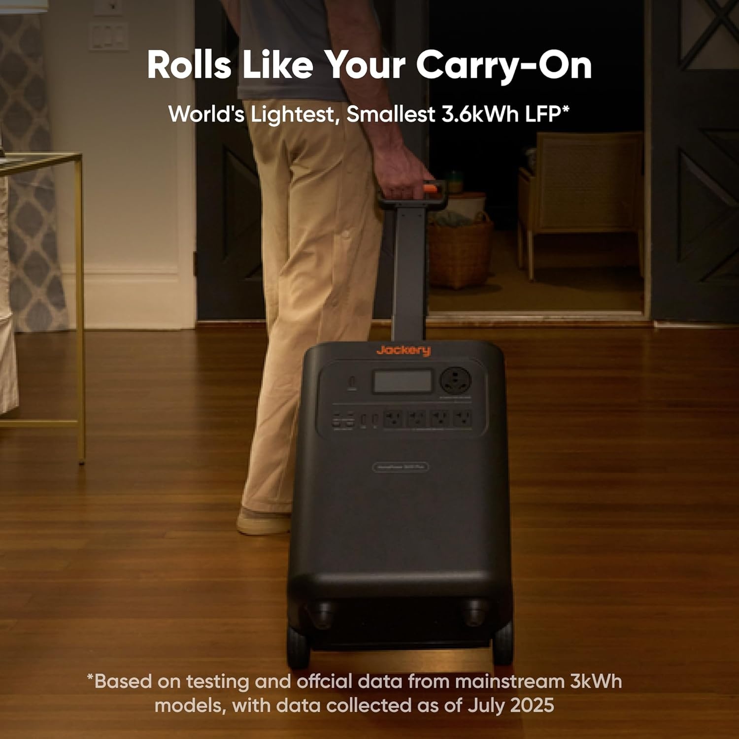 image:imageJackery HomePower 3600 Plus Portable Power Station with 2x 200W Solar Panels 3600W AC Output 3584Wh LFP Solar Generator Expandable up to 21kWh Essential Home Backup for Home Use Emergencies RVHomePower 3600 Plus4x200W2xSolar Panel Connector