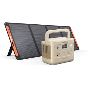 Jackery Explorer 1000 v2 Portable Power Station,1070Wh LiFePO4 Battery,1500W AC/100W USB-C Output, 1 Hr Fast Charge, Solar Generator for Camping,Emergency, RV, Off-Grid Living(Solar Panel Optional)(E1000v2+200W(Dune White))
