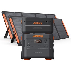 Jackery Explorer 2000 Plus Portable Power Station, 2042Wh LiFePO4 Solar Generator, 3000W AC Output, Expandable to 24kWh, UPS Home Backup for Emergency Camping RV Off-Grid(Solar Panel Optional)(Explorer 2000 Plus+EB+200Wx2)