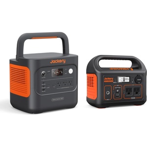 Jackery Explorer 2000 v2 Portable Power Station with 2x200W Solar Panels, 2042Wh LiFePo4 Battery, 2200W Solar Generator, 20ms UPS, USB-C PD 100W Fast Charging for Power Outages, Emergencies, Camping(Explorer 2000 v2+ Explorer 300)