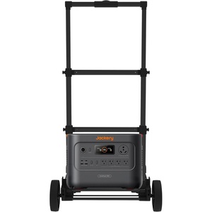 Jackery HomePower 3000 Portable Power Station with 2X 200W Solar Panels, 3600W (Surge 7200W) Output, 3072Wh LFP Battery Solar Generator, Essential Backup for Home Use, Power Outage, RV, Emergencies(HomePower 3000+Hand Truck)