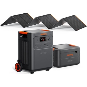 Jackery HomePower 3600 Plus Portable Power Station with AC Cable, 3600W AC Output, 3584Wh LFP Solar Generator, Expandable up to 21kWh, Essential Home Backup for Home Use (Solar Panel Optional)(HomePower 3600 Plus+500X+EB)