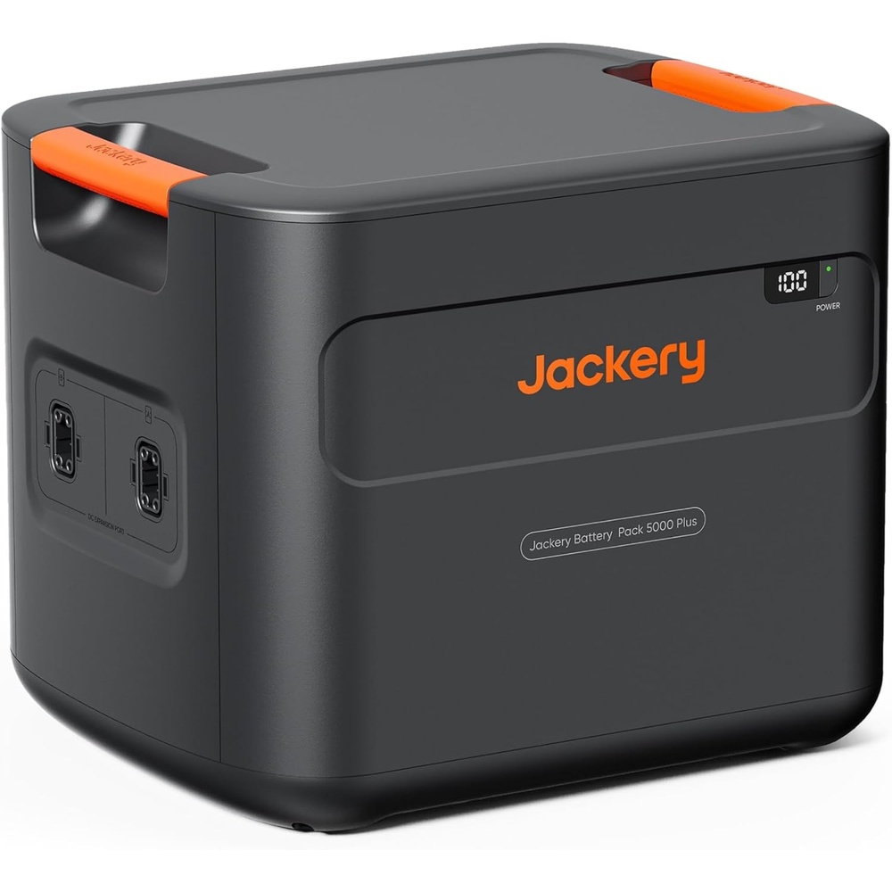 image:imageJackery Solar Generator 5000 Plus Portable Power Station 5040Wh LiFePO4 7200W 120V240V AC Output Expandable to 60kWh Essential Home Backup for Power Outages Solar Panel OptionalExplorer 5000 Plus Battery Pack