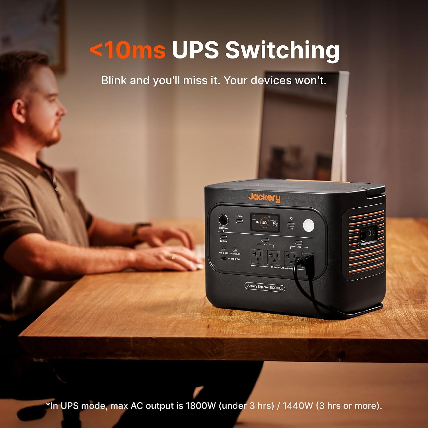 image:imageJackery HomePower 2000 Plus Battery Pack 2048Wh LFP Battery Expandable to 12kWhHomePower 2000 Plus v22xExtra Battery2x200W