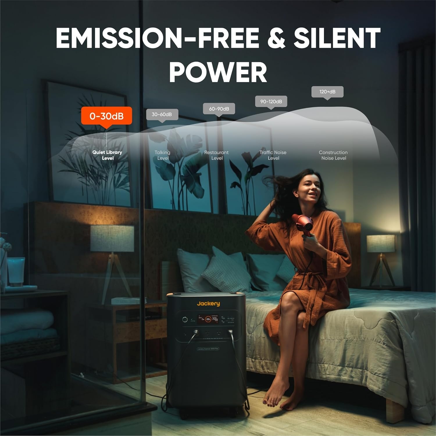 image:imageJackery Solar Generator 5000 Plus with Protective Cover 5040Wh LiFePO4 Battery Power Station 120V240V 7200W AC Output Expandable to 60kWh Essential Home Backup for Emergency Power OutagesExplorer 5000 Plus2x500XSTS