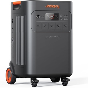 Jackery Solar Generator 5000 Plus with Protective Cover, 5040Wh LiFePO4 Battery Power Station, 120V/240V 7200W AC Output, Expandable to 60kWh, Essential Home Backup for Emergency, Power Outages(Explorer 5000 Plus(5040Wh))