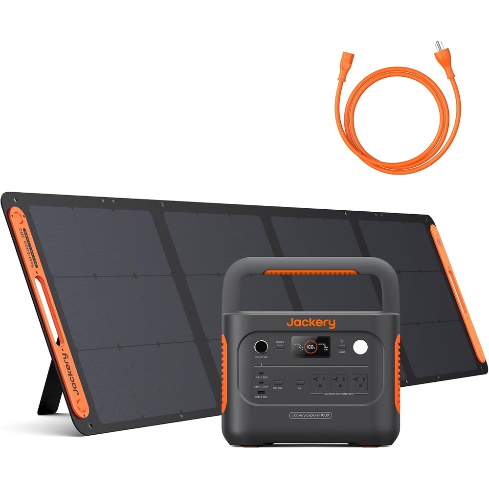 image:imageJackery HomePower 1000 v2 Power Station1024Wh1500WE1000v2200WAC Cable Included