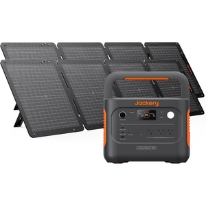 Jackery HomePower 1000 v2 Power Station,1024Wh,1500W(E1000v2+100Wx2)